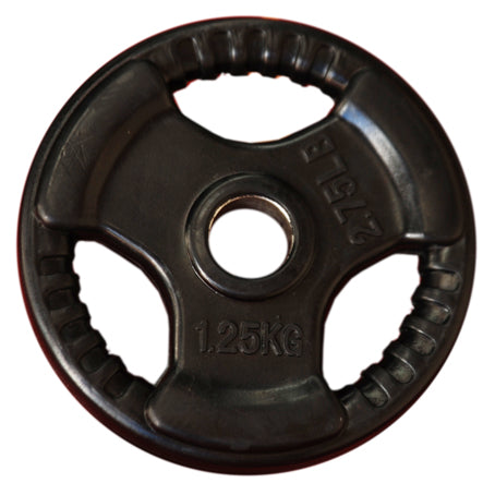 1.25kg Standard Size Rubber Coated Weight Plate - iworkout.com.au