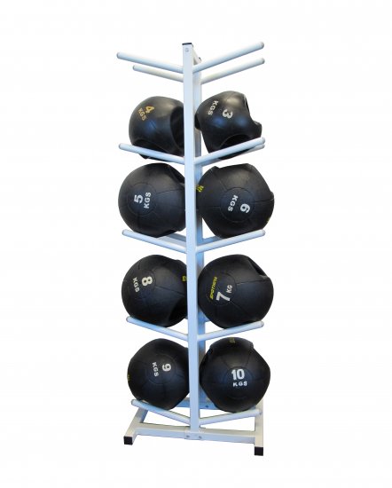 Double-grip medicine ball package with rack 3-10kg - iworkout.com.au