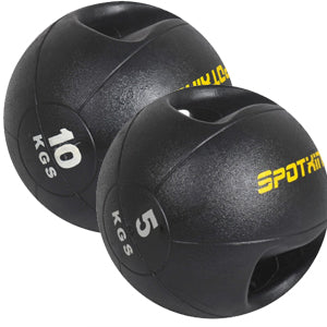5kg & 10kg Double Handling Medicine Ball - iworkout.com.au