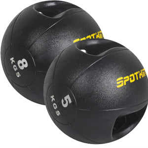 5kg & 8kg Double Handling Medicine Ball - iworkout.com.au