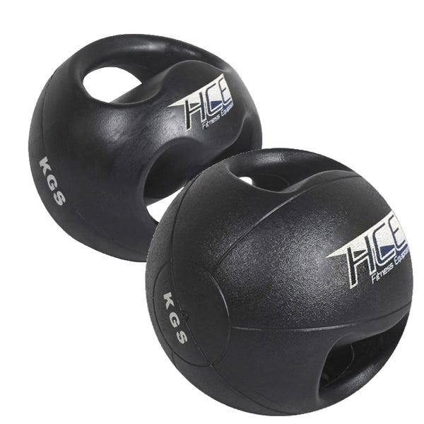 3kg & 6kg Double Handling Medicine Ball - iworkout.com.au