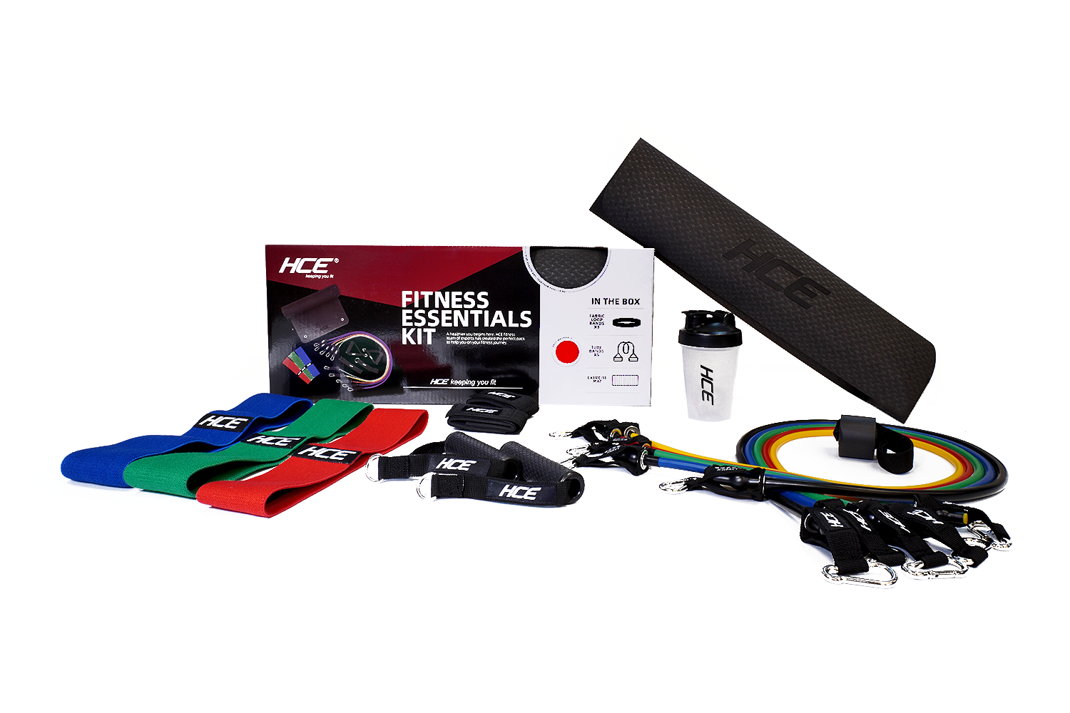 Fitness Essentials Kit - Home Gym Equipment