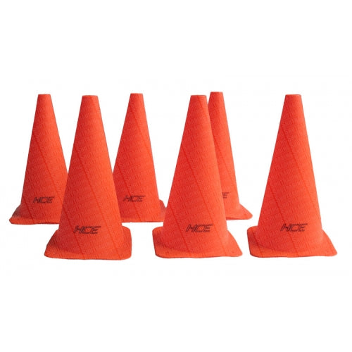 6Pcs 30cm Sports Training Safety Cones - iworkout.com.au