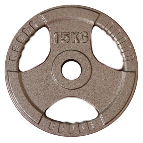15kg Olympic Size Cast Iron Weight Plate - iworkout.com.au