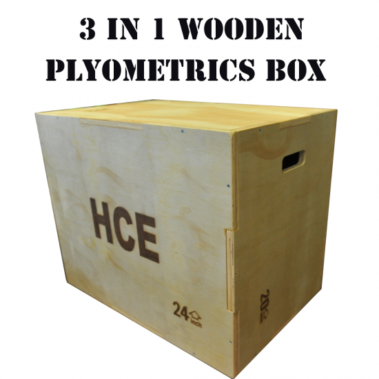 3 in 1 Wooden Plyometric Box - iworkout.com.au