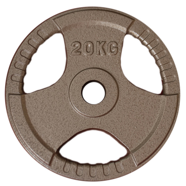 20kg Olympic Size Cast Iron Weight Plate - iworkout.com.au