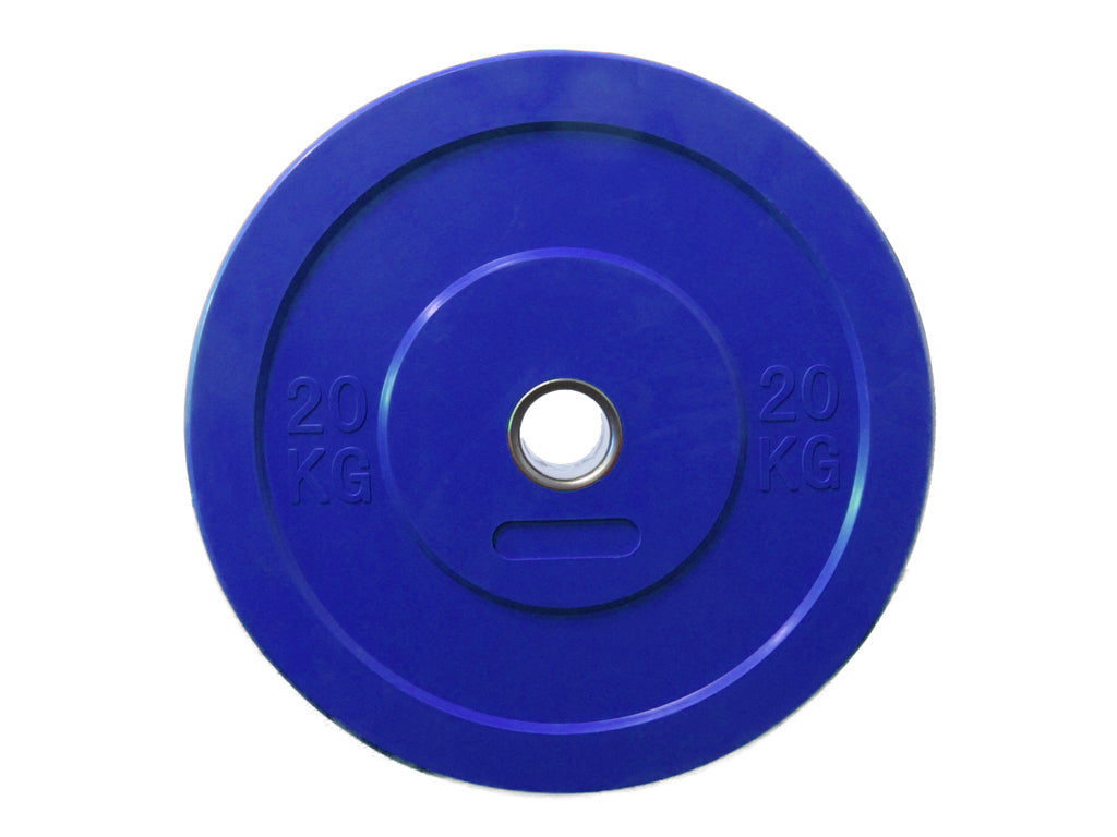 20kg Olympic Bumper Plate - iworkout.com.au