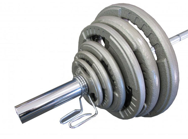 195kg Olympic Hammertone Barbell Weights Set - iworkout.com.au