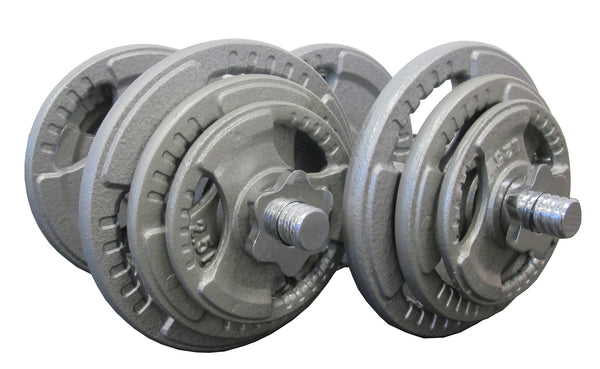 40kg Standard Hammertone Dumbbell Set - iworkout.com.au