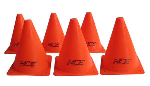 6Pcs 15cm Sports Training Safety Cones - iworkout.com.au