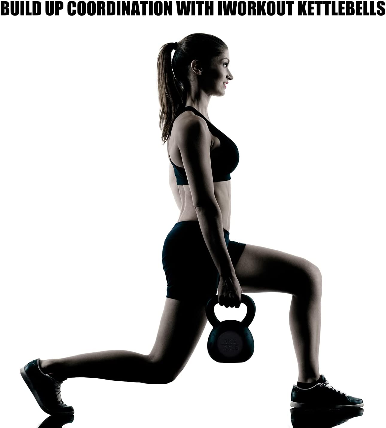 4kg to 40kg, 4kg increment Kettlebell - Weights With Rack