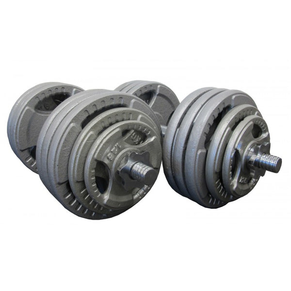90kg Standard Hammertone Dumbbell Set - iworkout.com.au