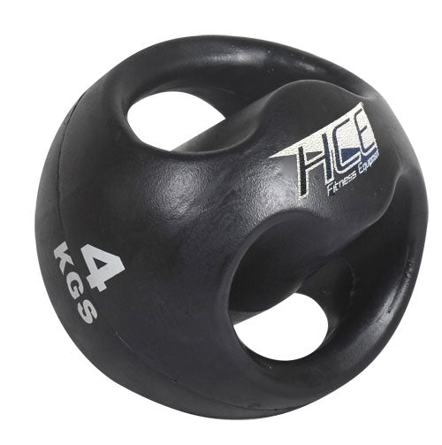 4Kg Double Grip Handles Medicine Ball Home Gym Equipment