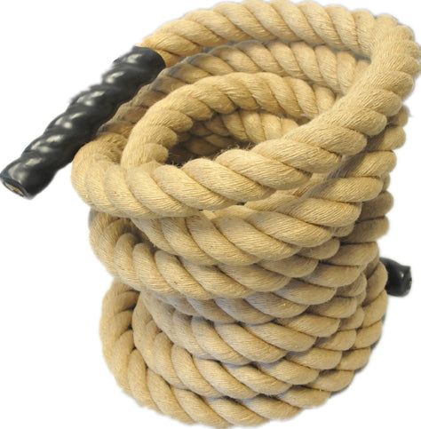 2" Thick Fitness Sisal Rope / Power Rope 10M - iworkout.com.au
