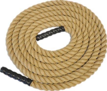 2" Thick Fitness Sisal Rope / Power Rope 10M - iworkout.com.au