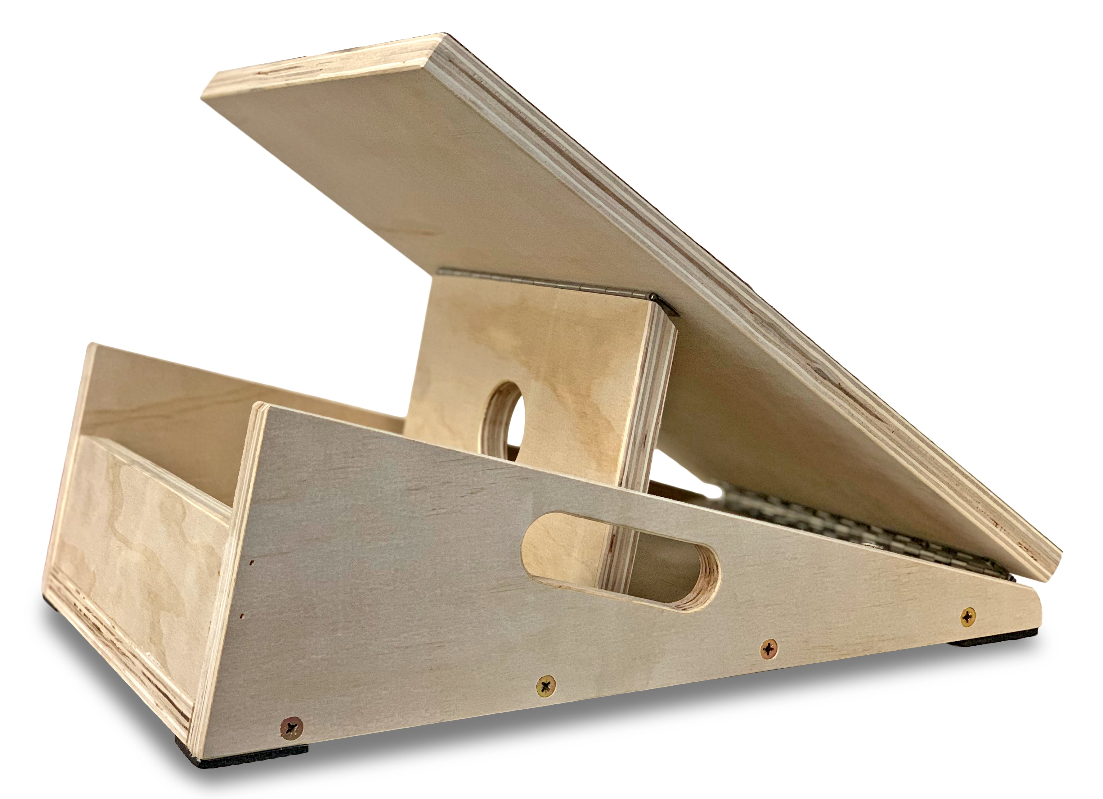 Wooden Slant Board, Adjustable Incline Board and Calf Stretcher, Stretch Board