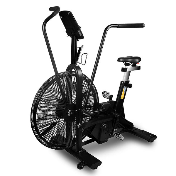 NEW Commercial Air Bike Dual Action Exercise Bike Uses Arms + Legs - iworkout.com.au