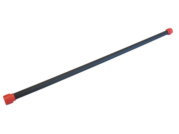 2kg Red Gym Aerobic Bar / Weighted Body Bar - iworkout.com.au