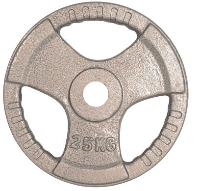 25kg Olympic Size Cast Iron Weight Plate - iworkout.com.au