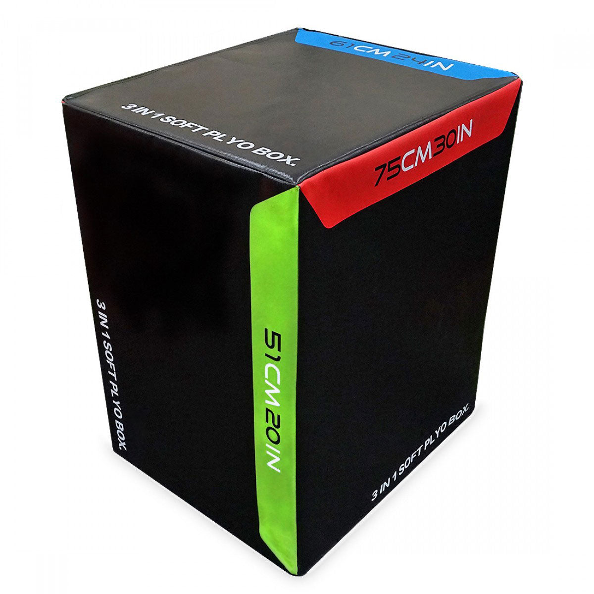3 in 1 Foam Plyometric Box - Home Gym Equipment