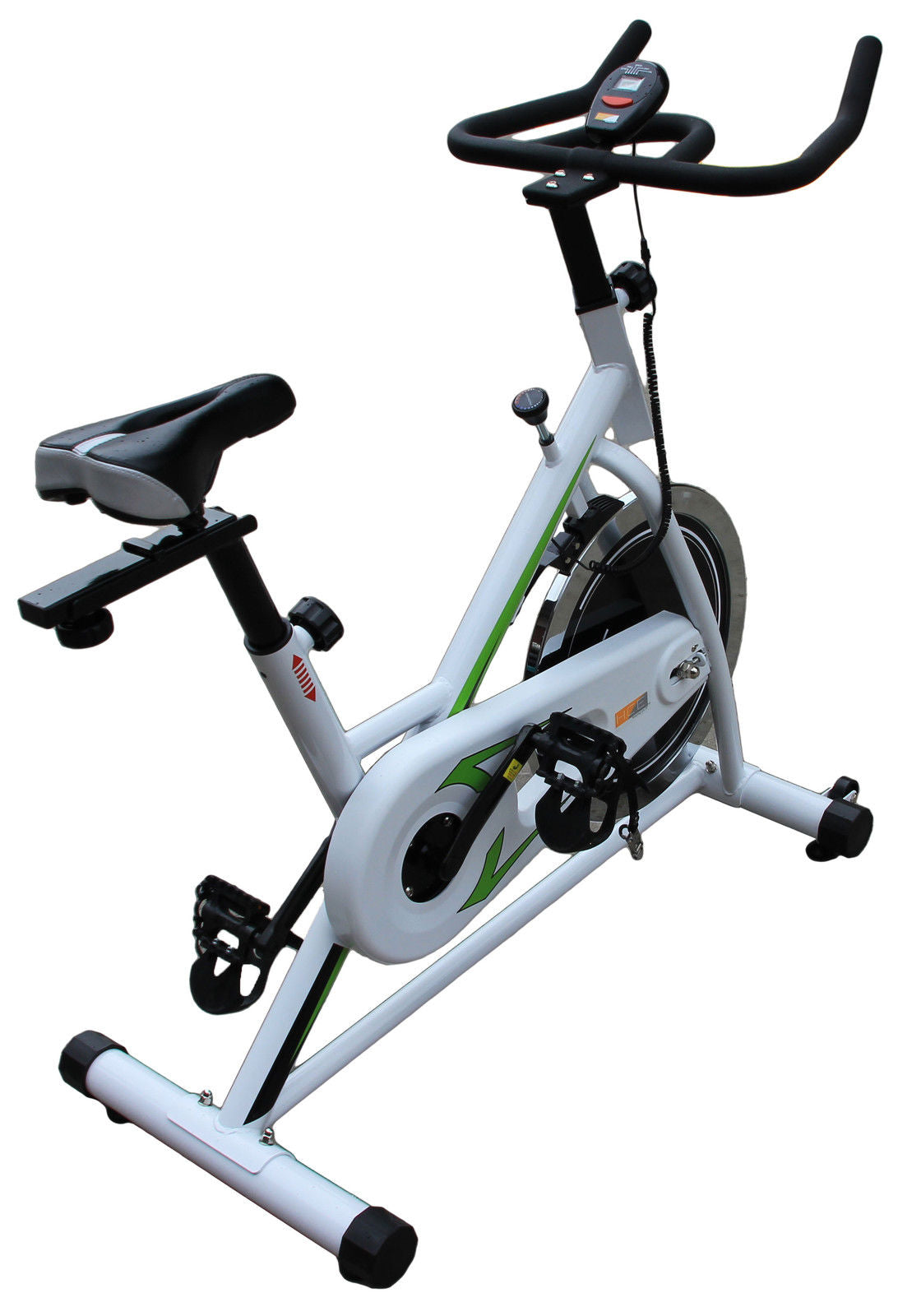 OZ Commercial Spin Flywheel Bike Fully Adjustable For Home Gym Fitness Exercise - iworkout.com.au