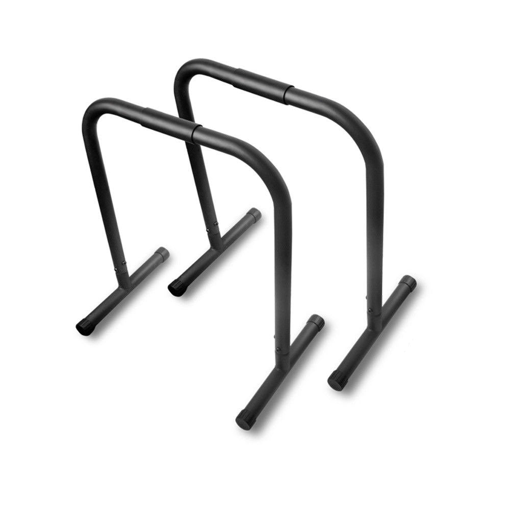 Fitness High Parallel Bars Parallette Stand Push Equaliser Cross Training - iworkout.com.au