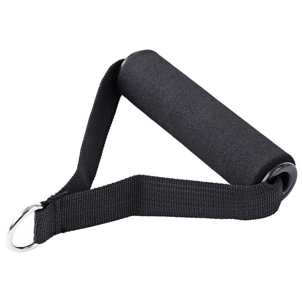 Single Stirrup Handle Foam Grip With D Ring - iworkout.com.au