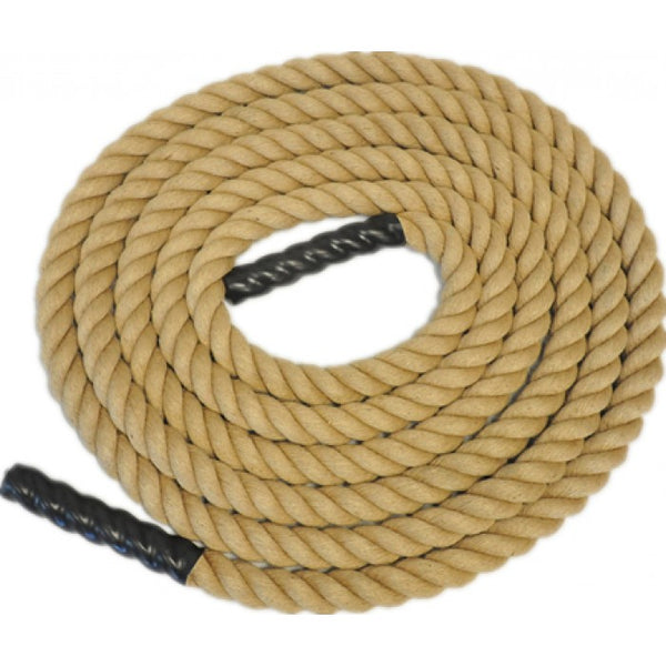 2" Thick Fitness Sisal Rope / Power Rope 20M - iworkout.com.au