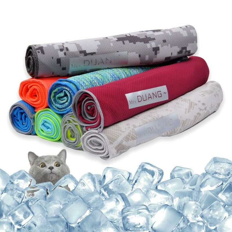 Sport Gym Yoga Exercise Fabric Cooling Towel