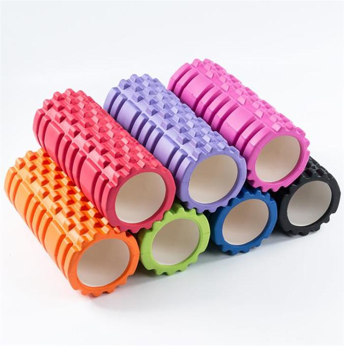 EVA Grid  Foam Roller 14cm x 33cm - FREE SHIPPING NATIONWIDE - iworkout.com.au